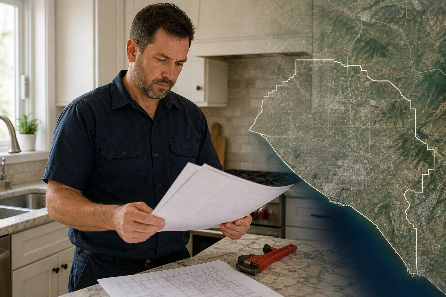 plumbing permit guidance in Orange County