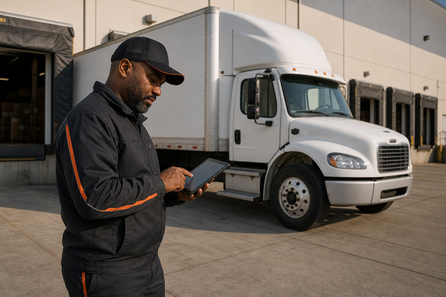 FedEx linehaul driver checking bonus earnings in Inland Empire.