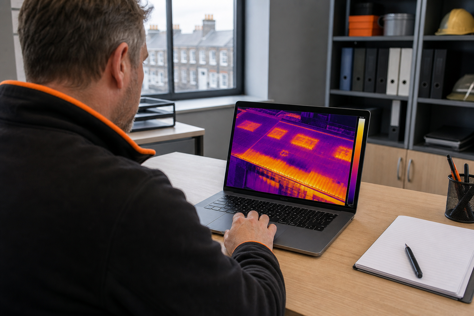 thermal camera survey report review for moisture