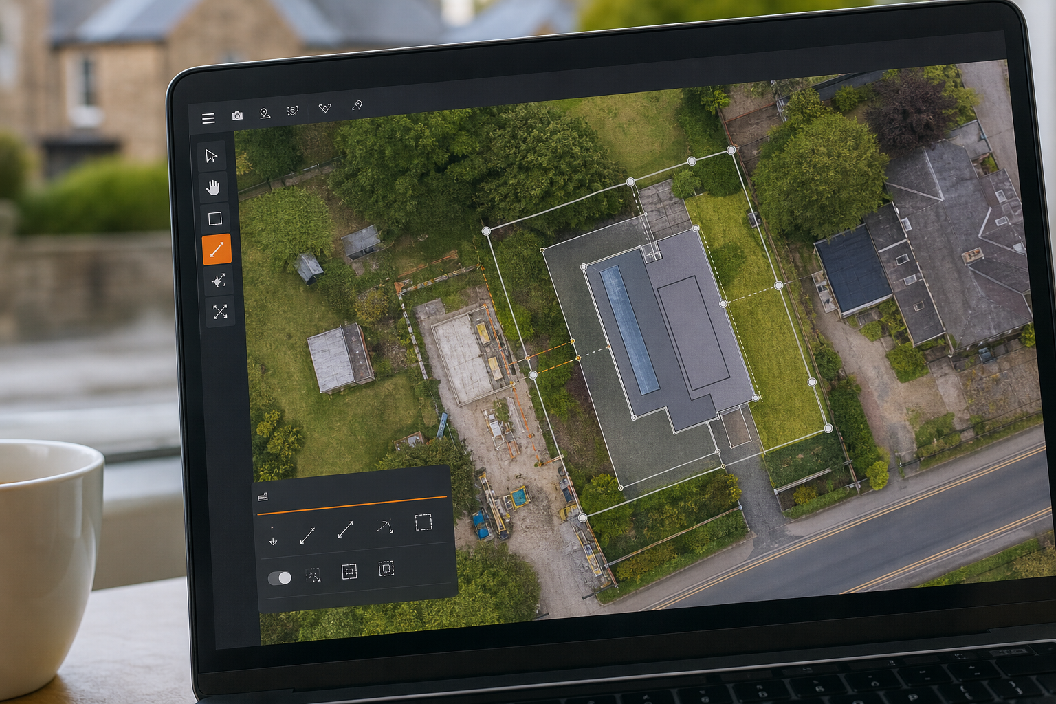 checking drone survey accuracy for planning permission