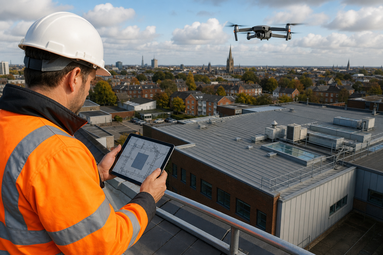 aerial survey planning for architects