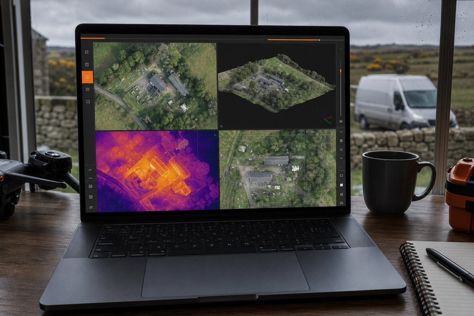 drone survey data processing and delivery