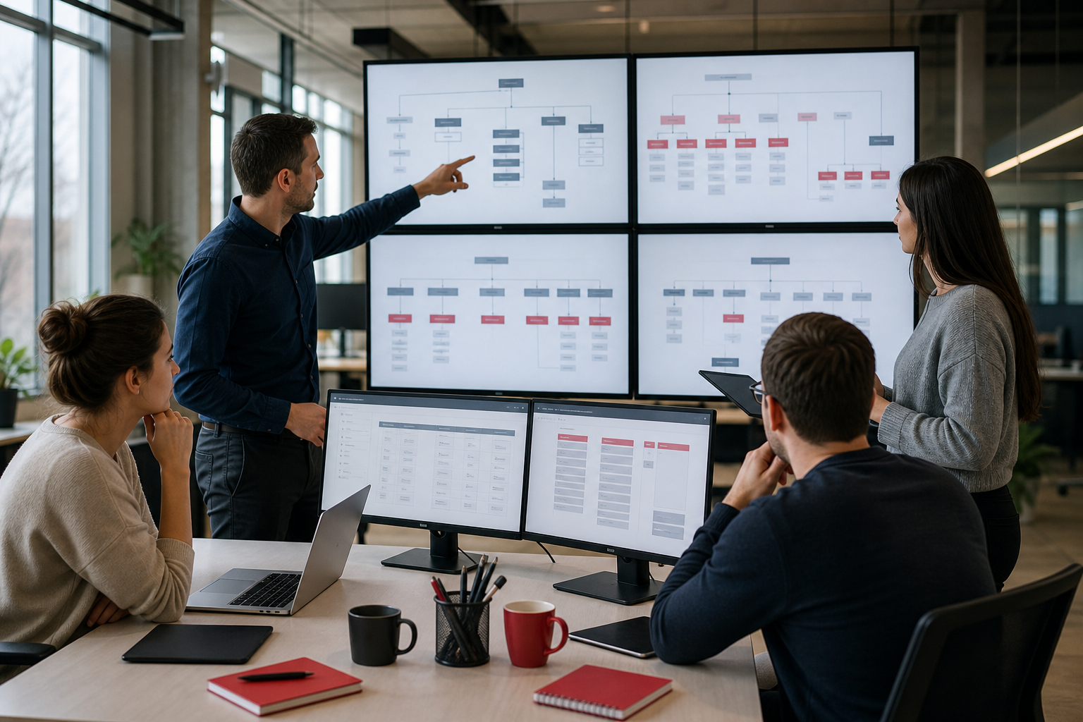 enterprise SEO firm analyzing site structure