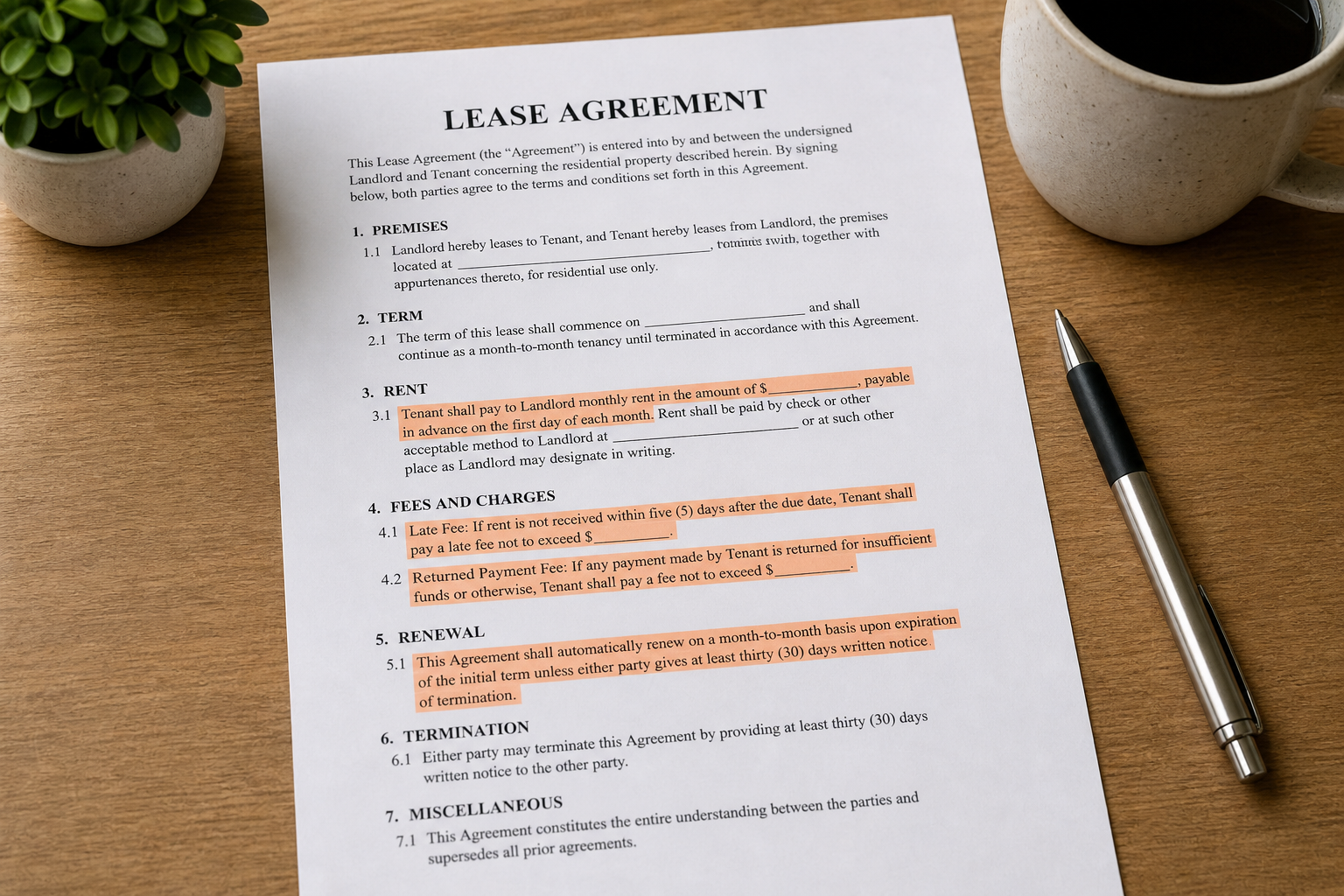 lease term impact diagram for renters