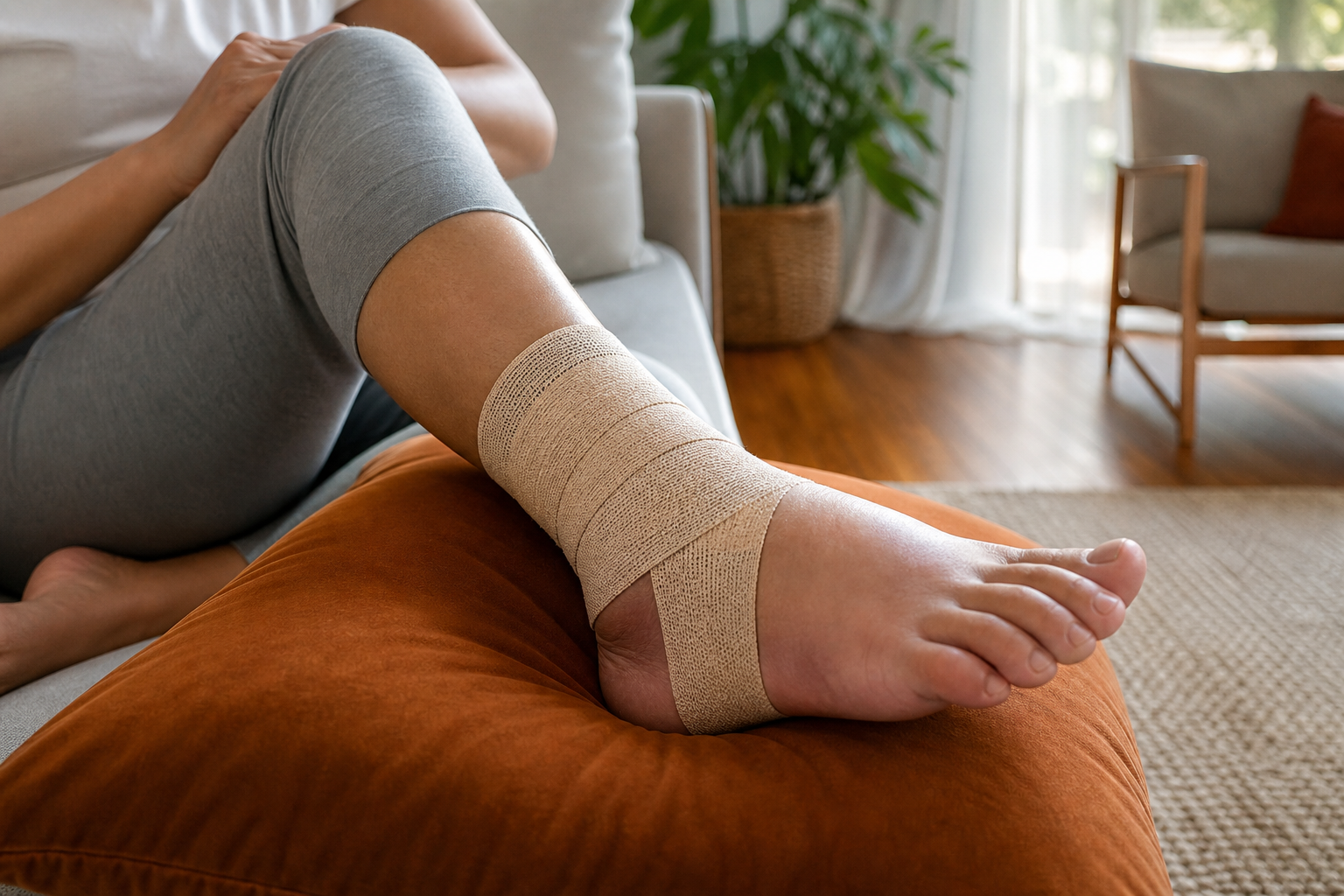 ankle protection after sprain