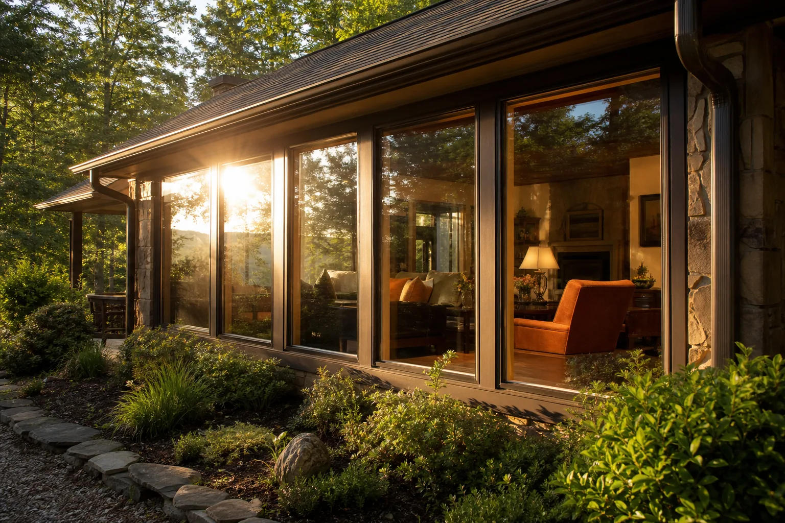 "home with solar gain and high humidity"