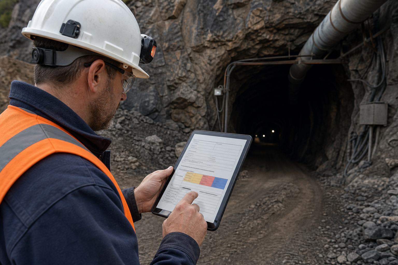 "MSHA form completion and mine classification for underground HVAC compliance"