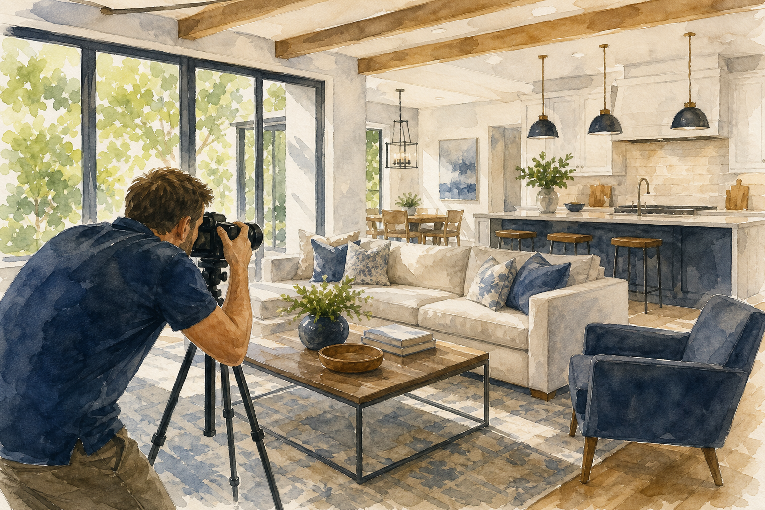 high‑quality real estate photography for Austin home