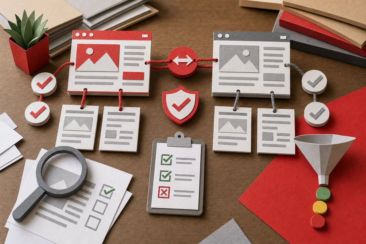 papercraft backlink exchange quality rules and website verification workflow