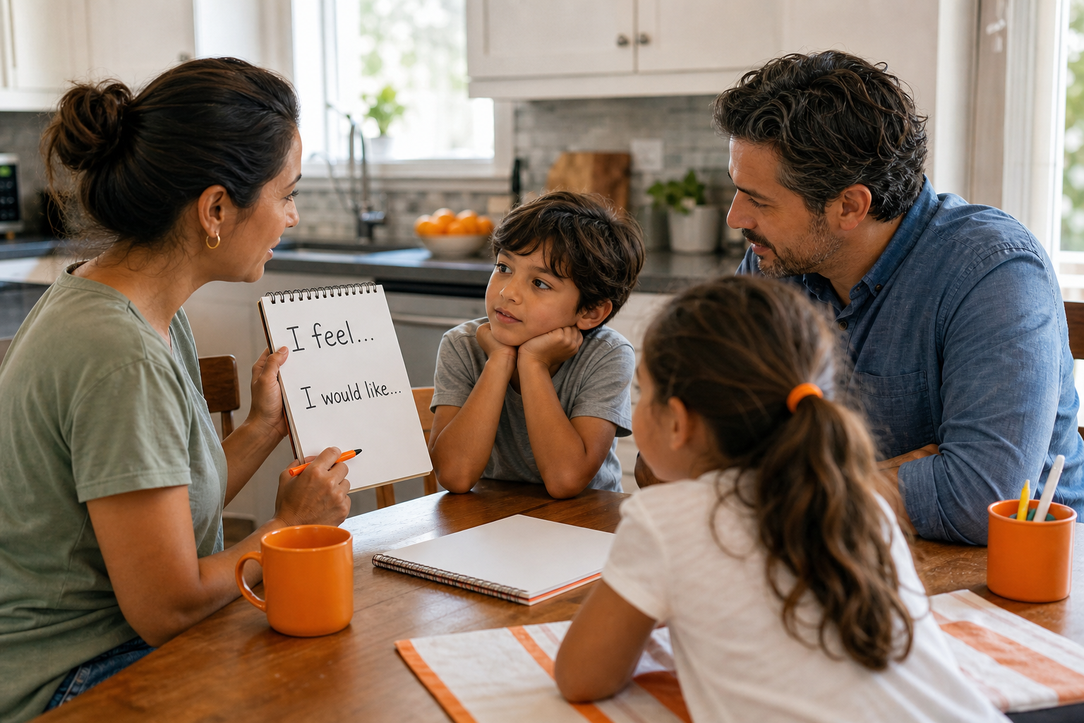 family using I‑feel request format