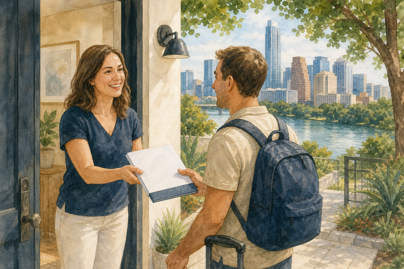 Local contact and information packet for Austin STR