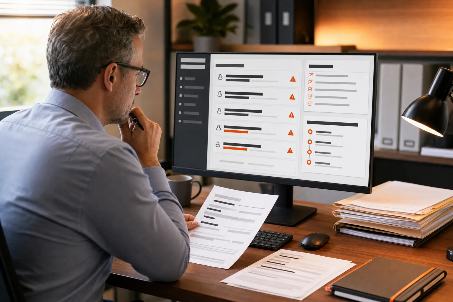 Insurance AI compliance and human review workflow