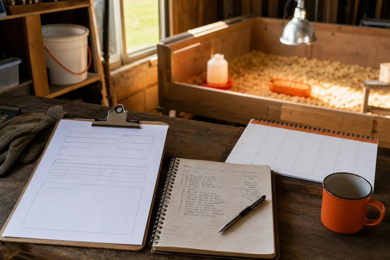 reserving chicks and preparing a backup hatchery source
