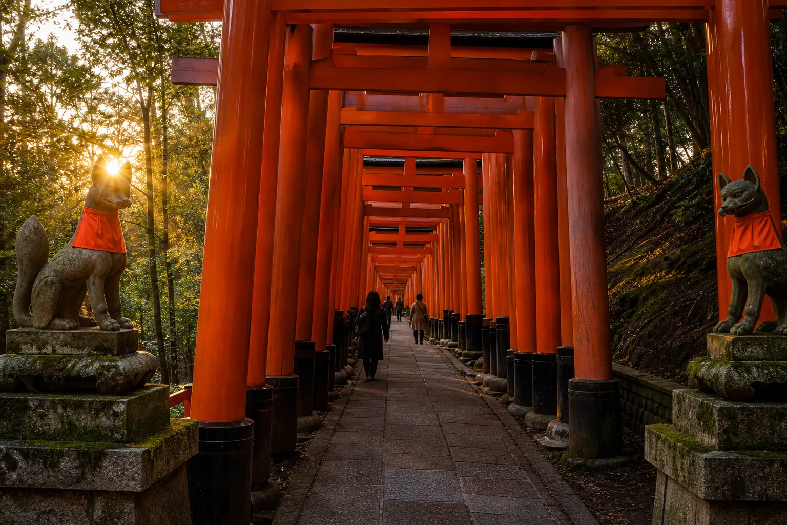 Fushimi Inari and Higashiyama day one Kyoto itinerary.
