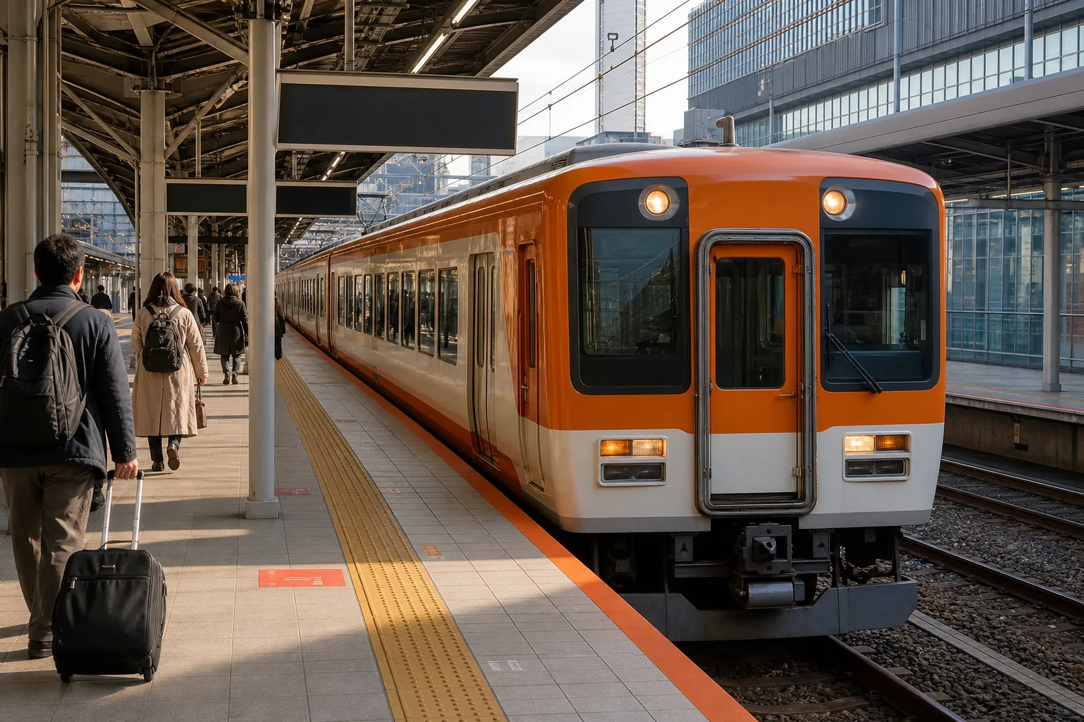 Kyoto to Nara train route from Kyoto Station