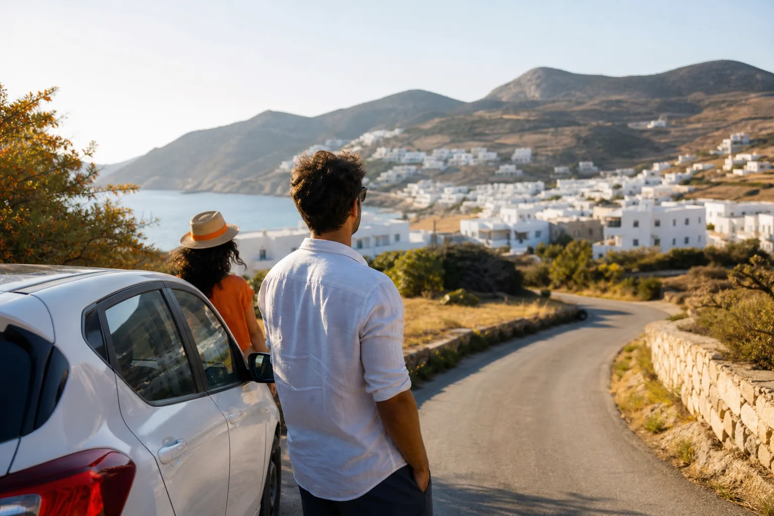 Naxos road trip through island villages and beaches