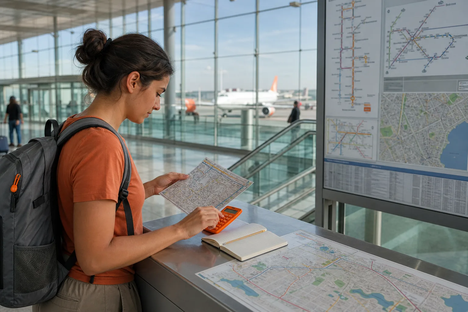 Barcelona travel budget and airport transit planning