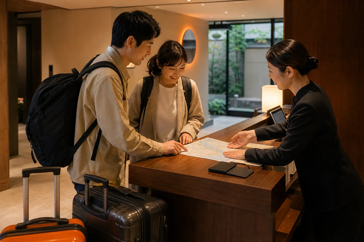 Booking flights hotels and Japan attractions in the right order.