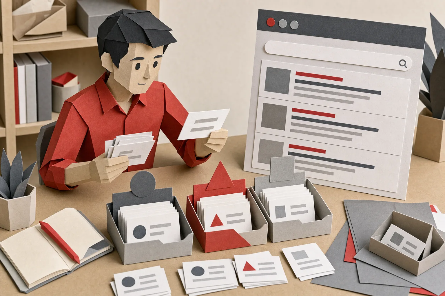 Keyword research and search intent mapping for an SEO content strategy.
