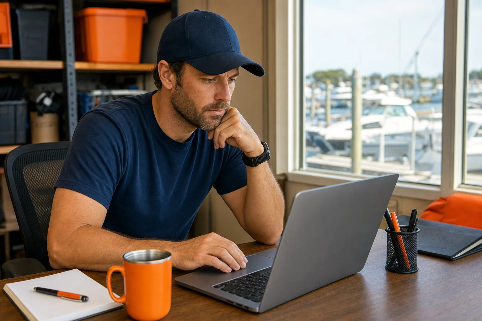 Marine business owner choosing the right Google Maps primary category