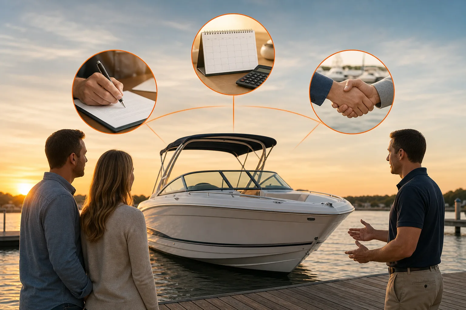 Financing structure comparison for boats