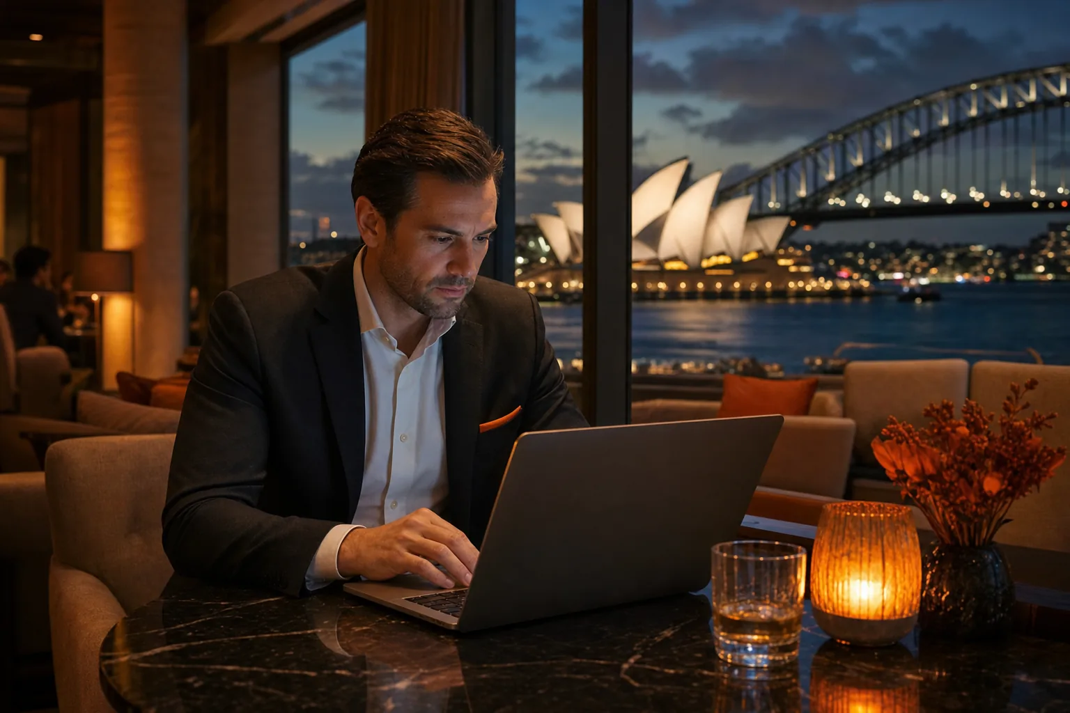 Discreet Sydney boardroom companion enquiry in a luxury hotel