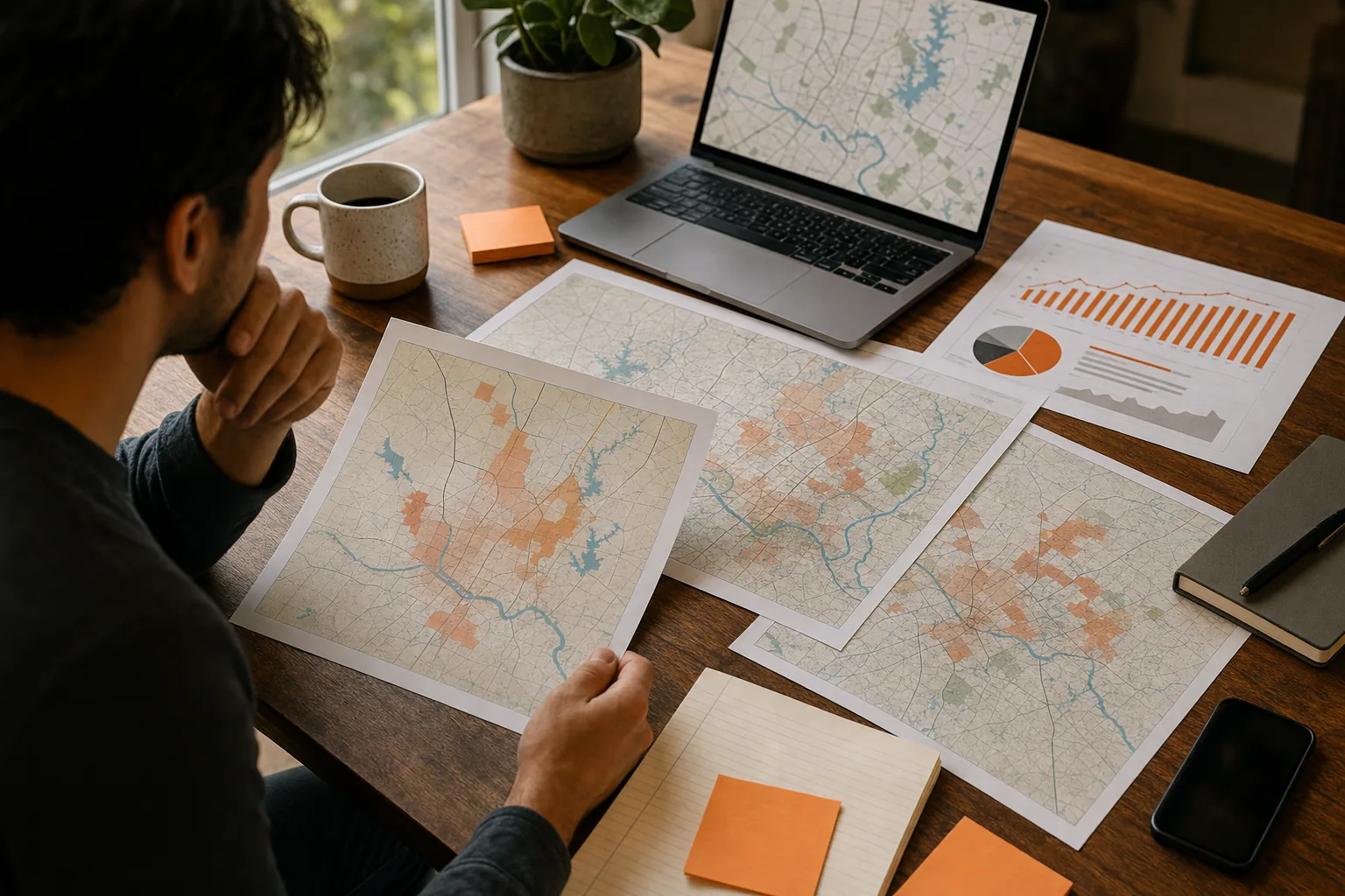 Austin housing market map and median home price research