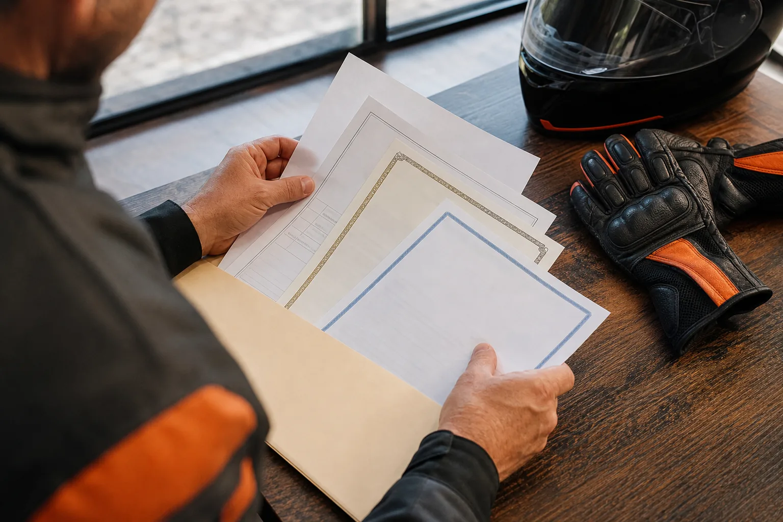 Utah motorcycle helmet exemption documents and registration records