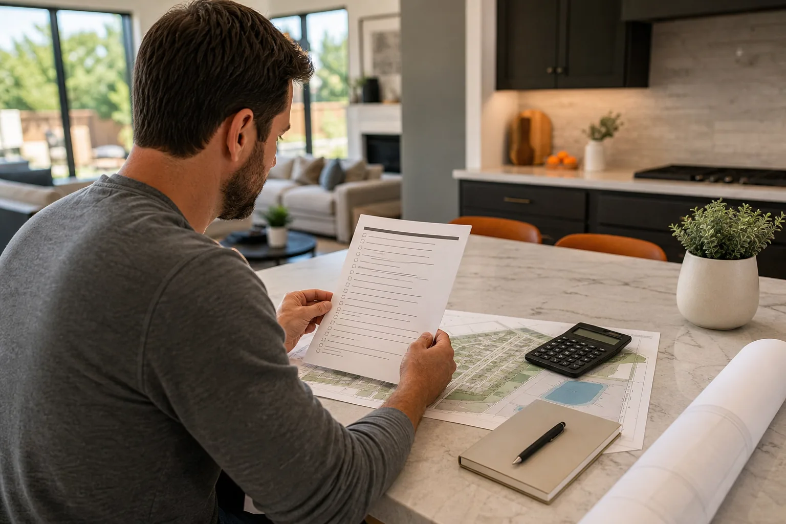 Buyer planning requirements for Austin new construction homes