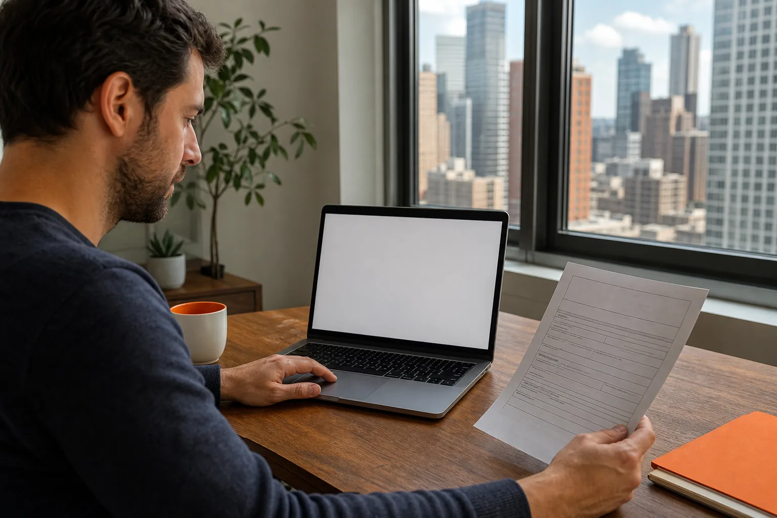 Renter checks certificate of occupancy before signing lease