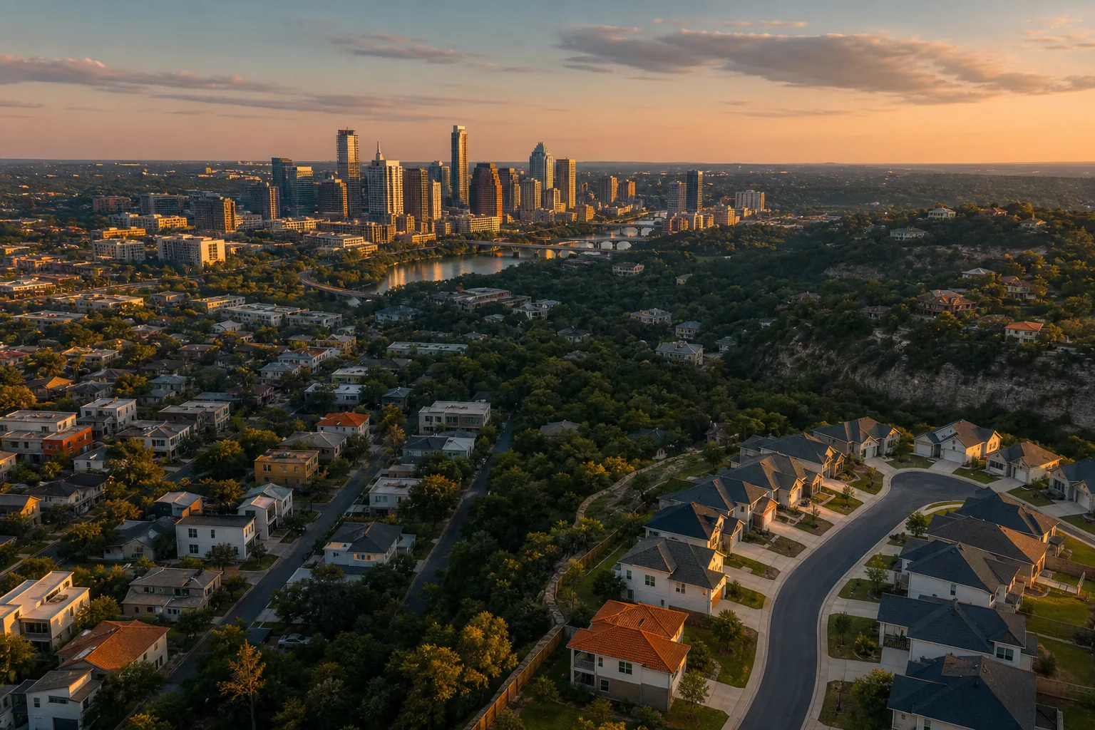 Austin neighborhoods and nearby communities for home buyers