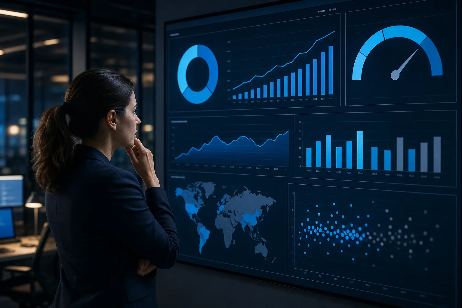 Compliance training performance dashboard