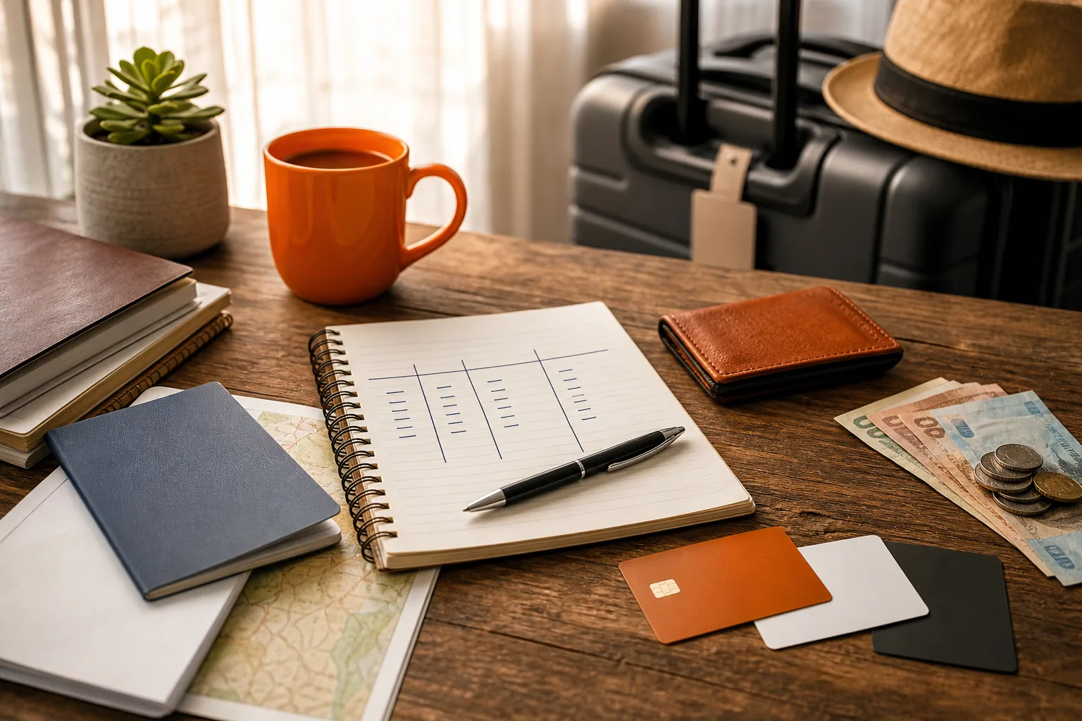 Comparing no annual fee credit cards for travel