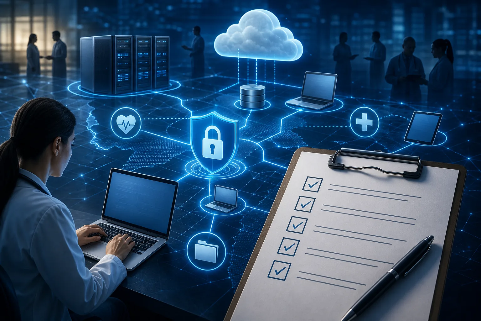 HIPAA data inventory visualization