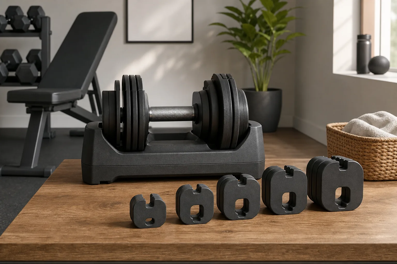 Illustration for Flybird Adjustable Dumbbells