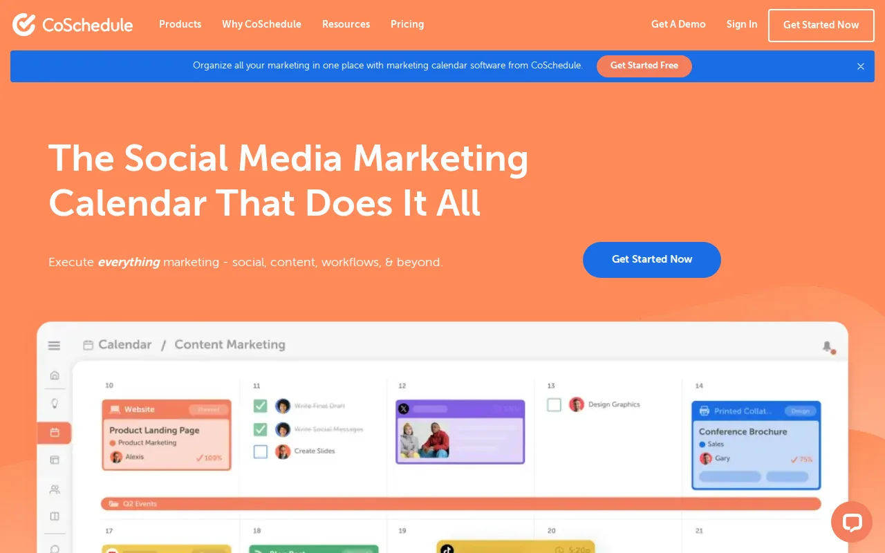 CoSchedule: visual reference for 13. CoSchedule