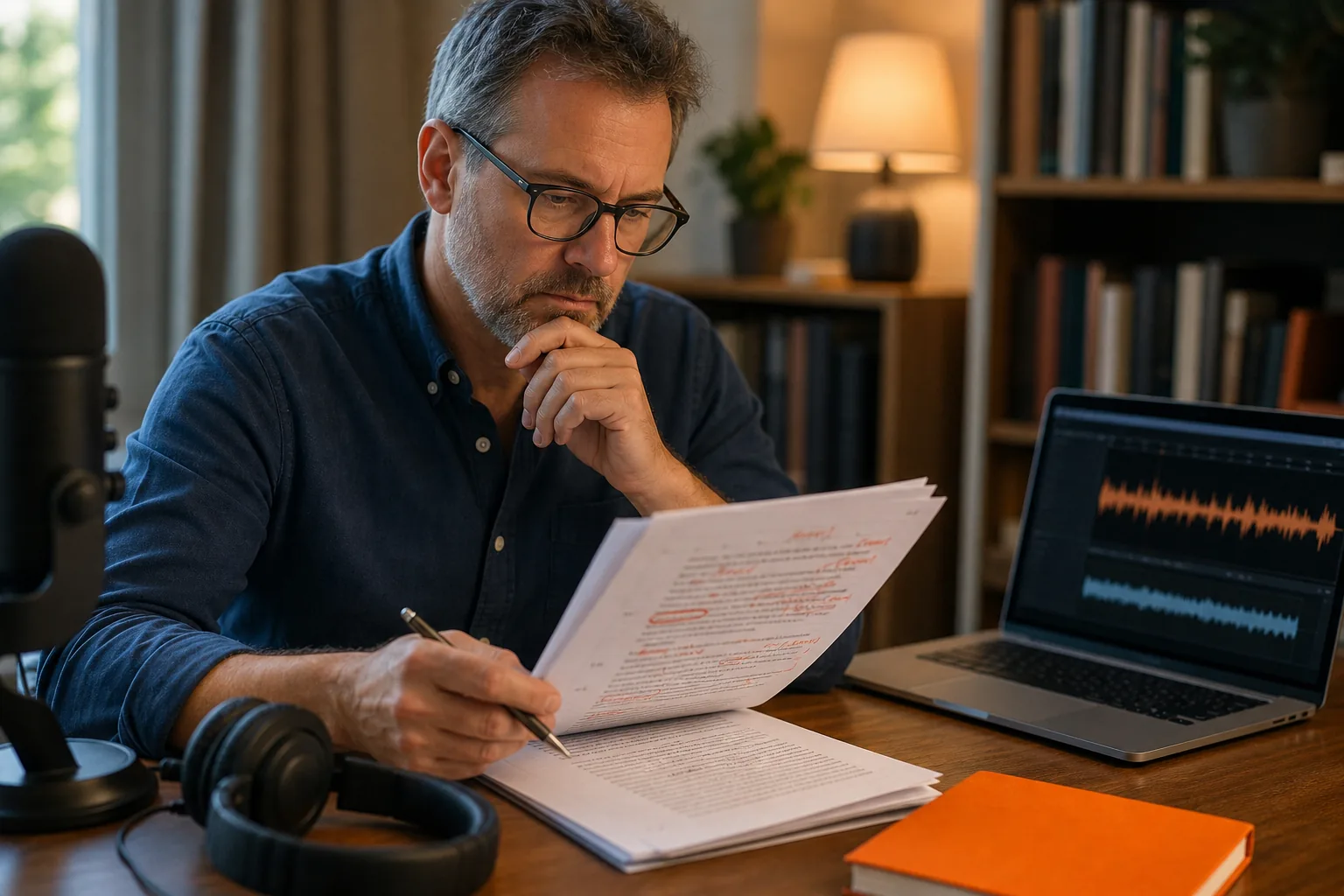 nonfiction audiobook recording editing learning workflow