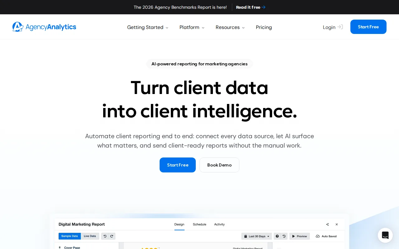 AgencyAnalytics: visual reference for 10. AgencyAnalytics