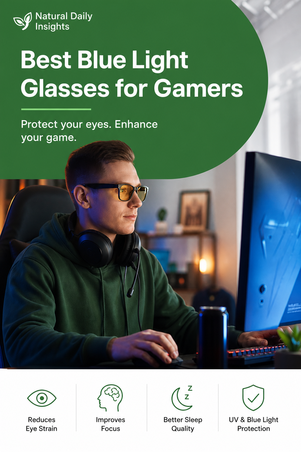 A photorealistic image related to best-blue-light-glasses-for-gamers. Alt: best-blue-light-glasses-for-gamers
