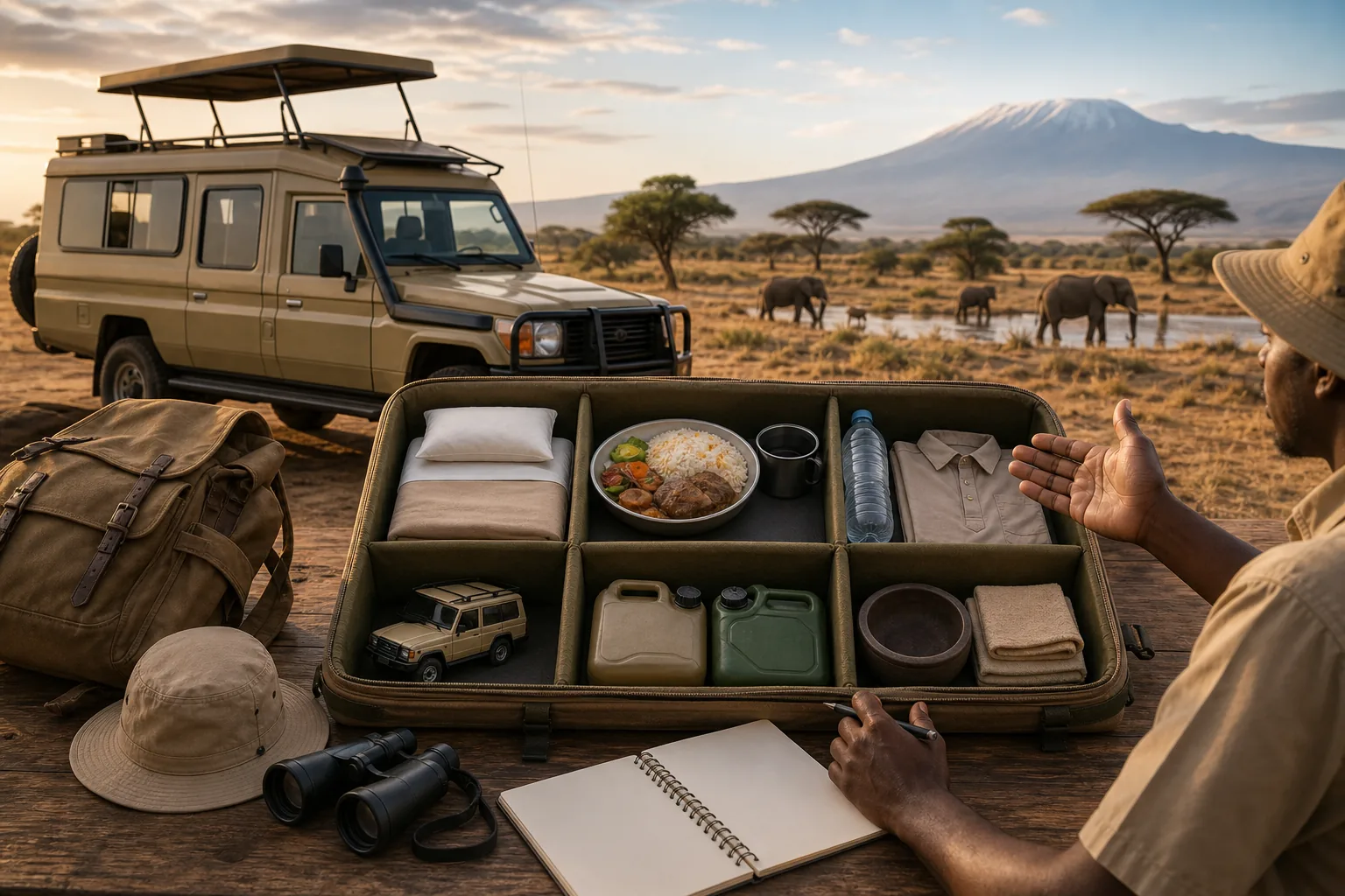 Illustration for Budget safari packages