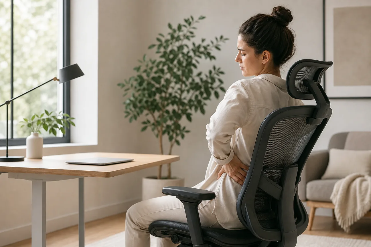 Editorial illustration for Best Chair for Lower Back Pain – Top 5 Picks
