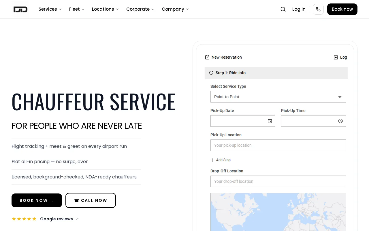 Screenshot of the Detailed Drivers website
