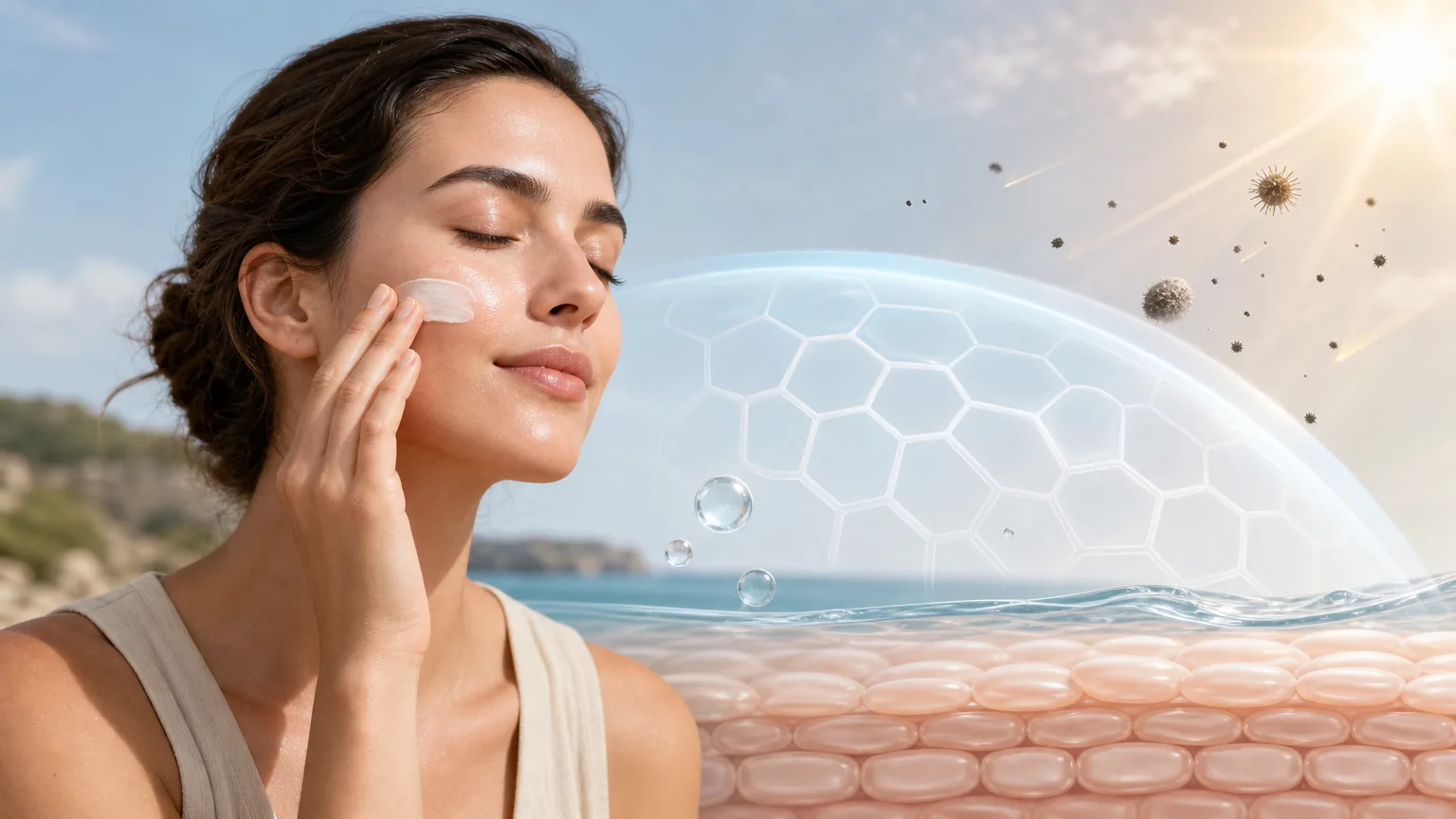 The Outset Nourishing Squalane Daily Moisturizer: visual reference for 3. The Outset Nourishing Squalane Daily Moisturizer , Lightweight, Barrier-Supporting