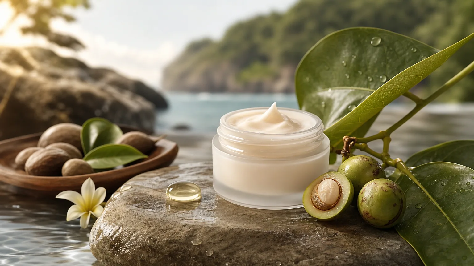 Urthy Lunera Face Cream: visual reference for 4. Urthy Lunera Face Cream , Deep Hydration with Tamanu Oil for Barrier Repair