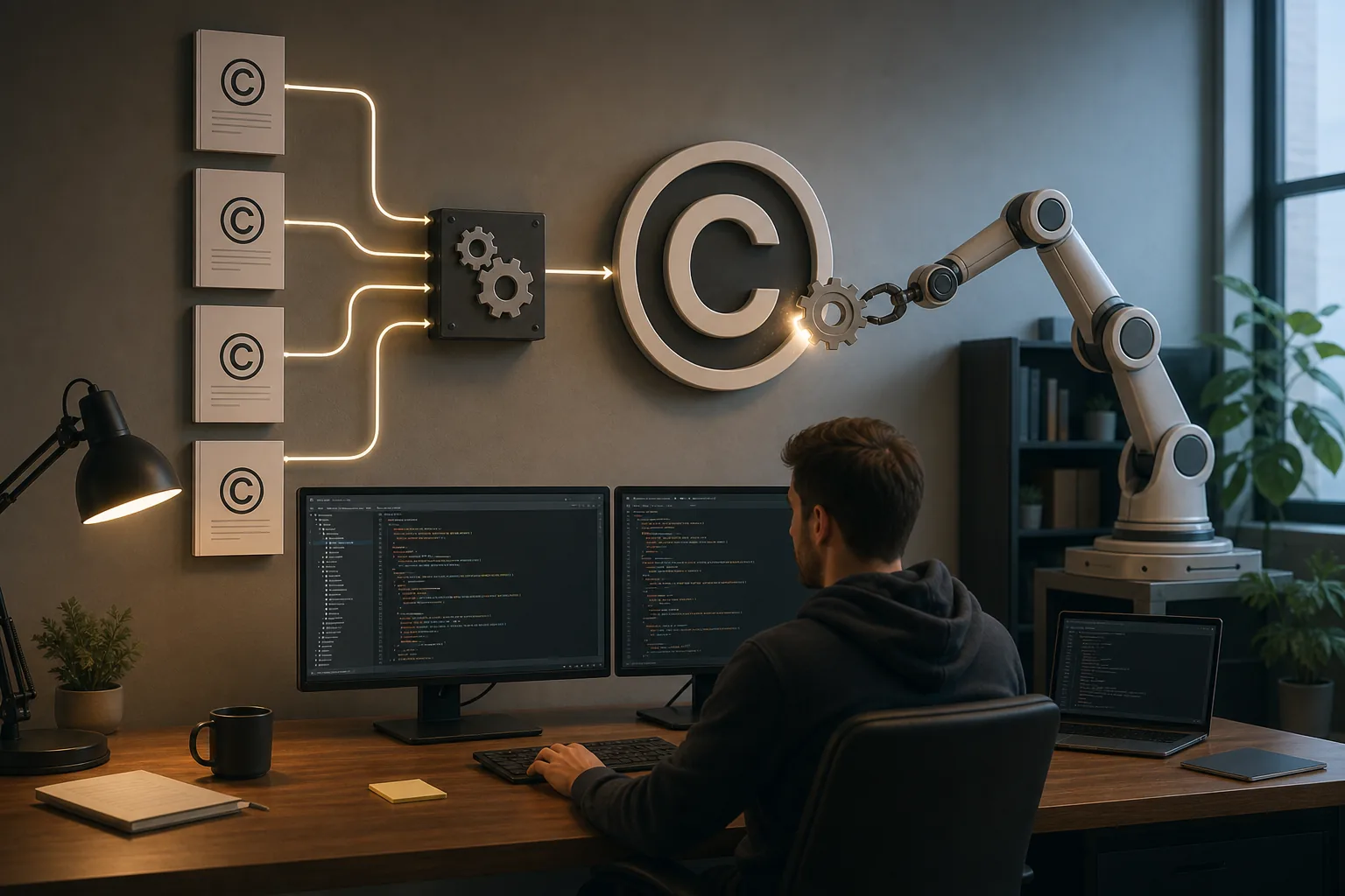 Illustration for copyright-updater