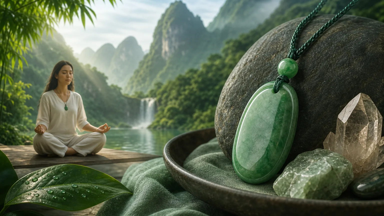 Burmese Jade Necklace: visual reference for 4. Burmese Jade Necklace