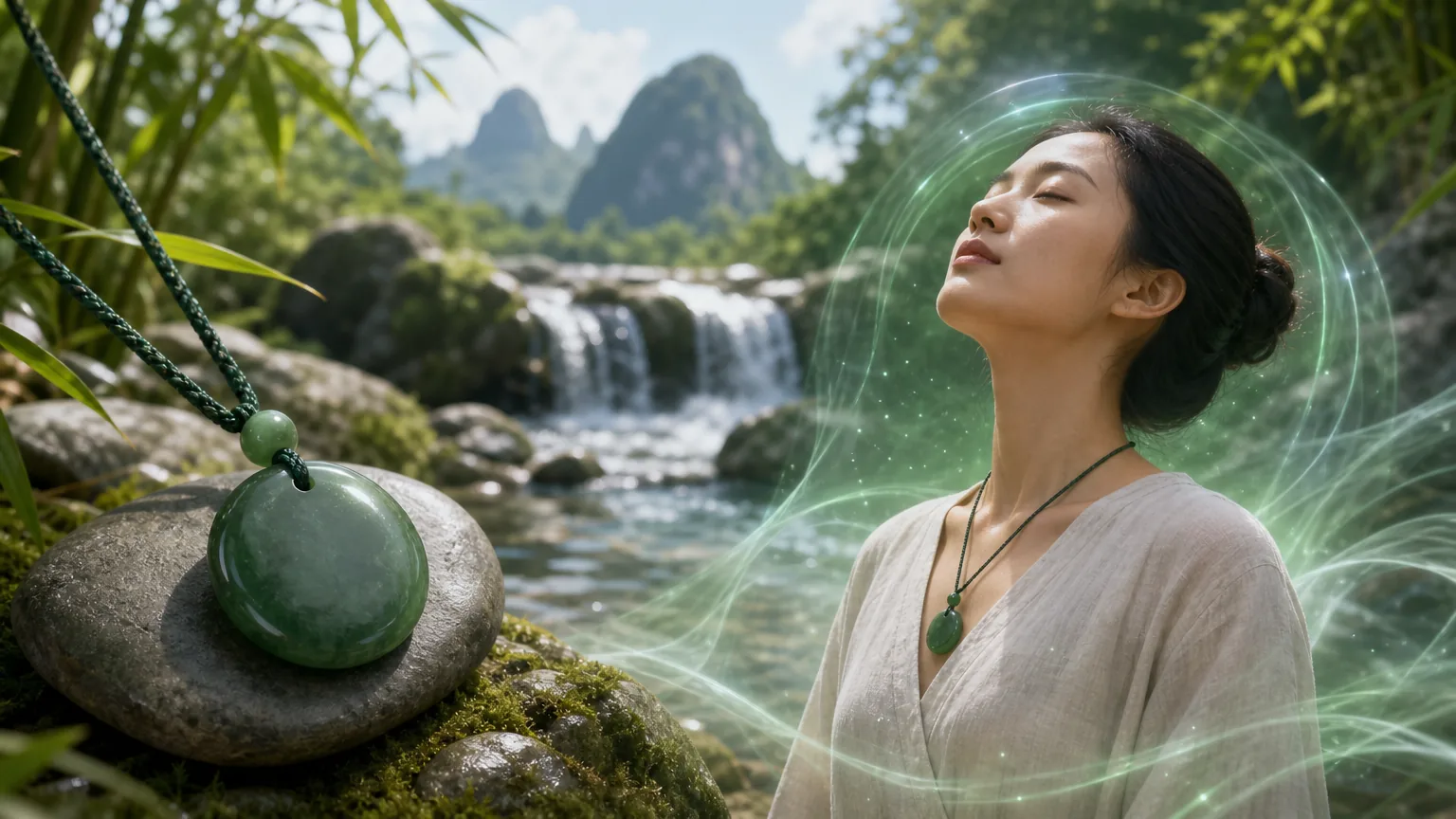 Burmese Jade Necklace: visual reference for 5. Burmese Jade Necklace
