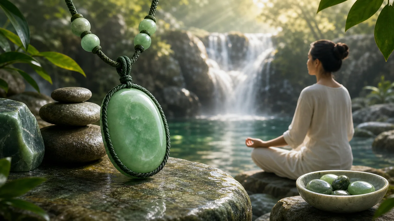 Burmese Jade Necklace: visual reference for 6. Burmese Jade Necklace
