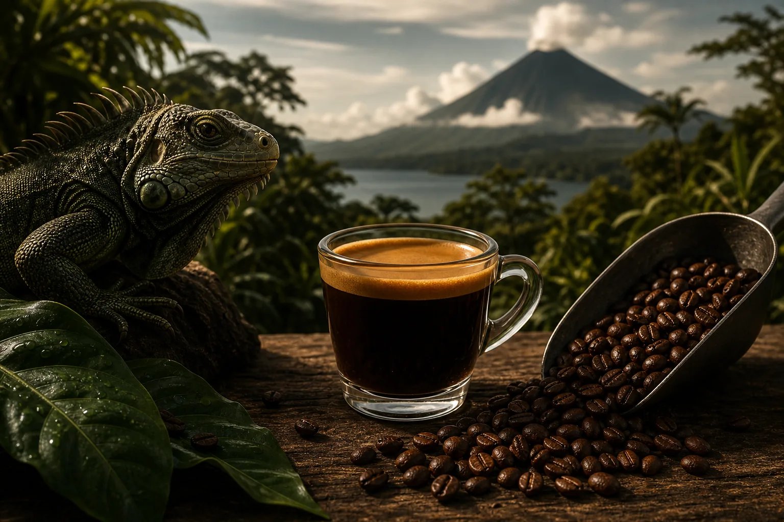 Illustration for Chilled Iguana Coffee Co. Sumatra