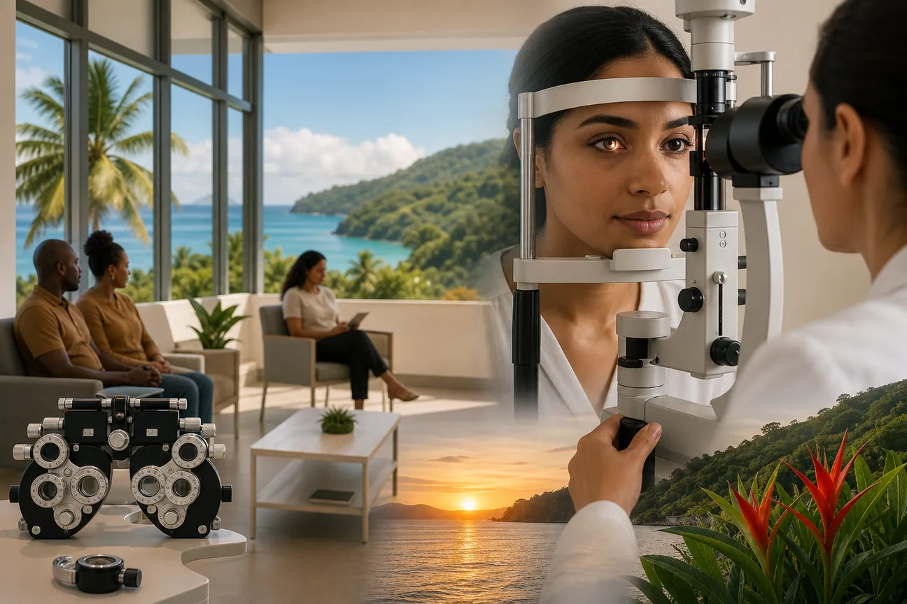 Editorial illustration for Best Eye Clinics in Trinidad and Tobago